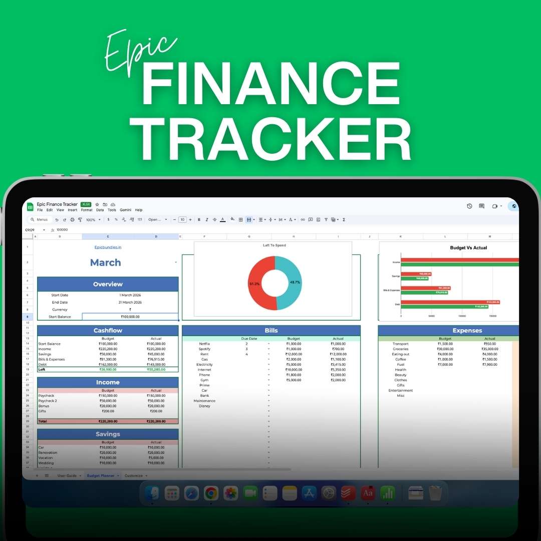 Epic Finance Tracker