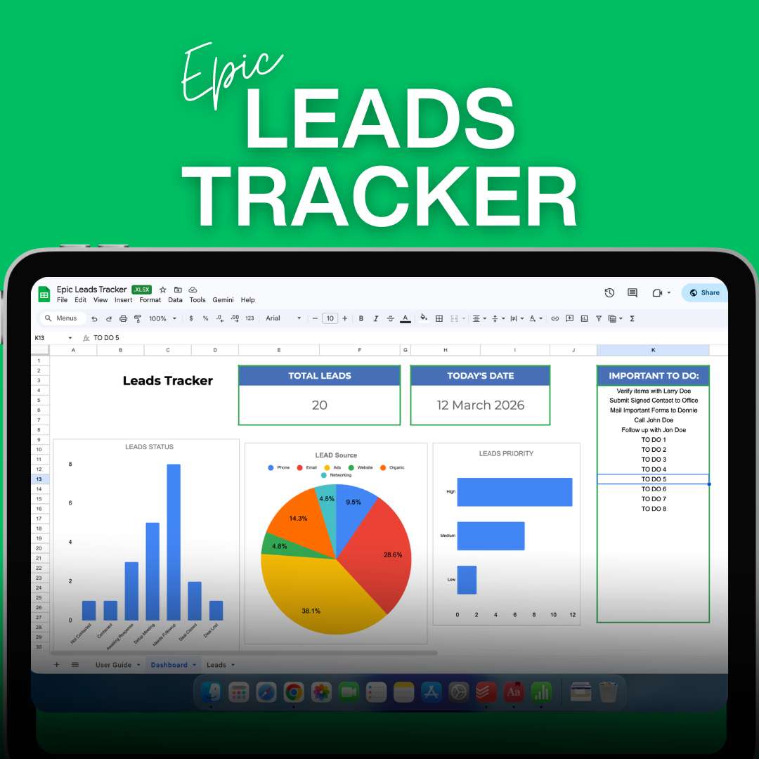 Epic Leads Tracker