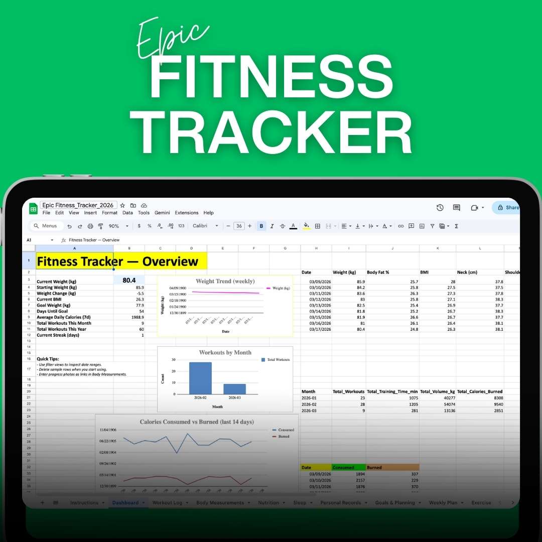 Epic Fitness Tracker